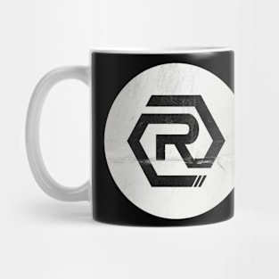 White Sticker Logo Mug